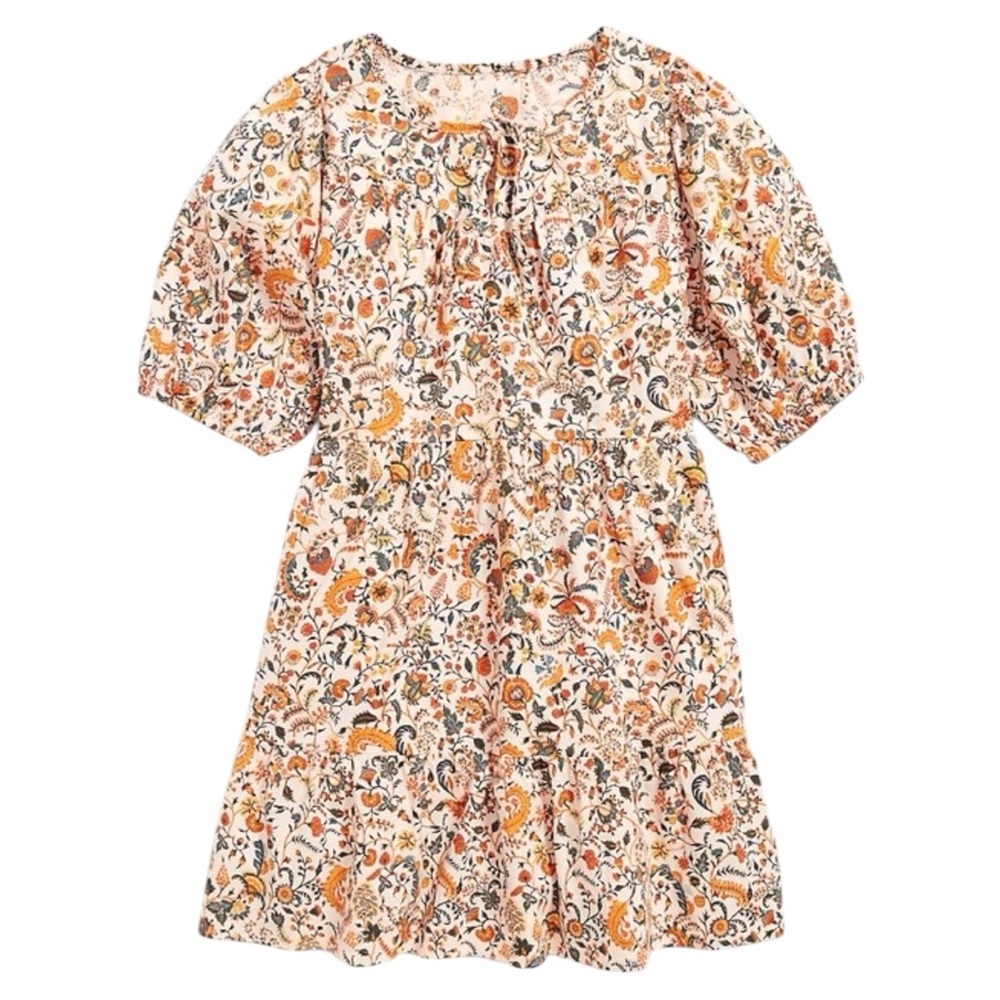Old Navy Puff-Sleeve Tiered Floral-Print Swing
Dress for Girls size Large - Picture 2 of 6